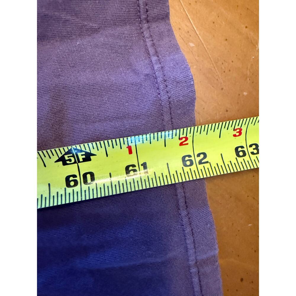 Enza Costa Smocked Drop Waist Maxi Dress Purple Size Medium - Picture 10 of 10